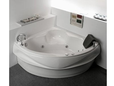 御舍精品衛浴 BATHTUB WORLD 扇形獨立式 浴缸 按摩缸127公分 W-CH-3101