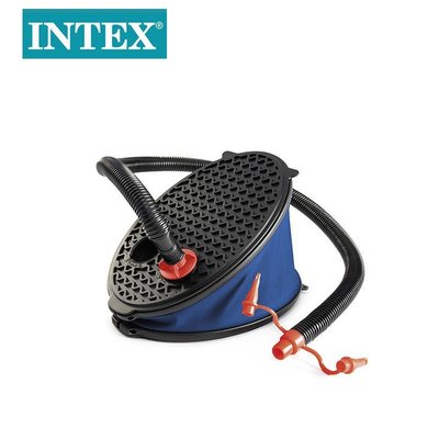 美國INTEX 69611 腳踏充氣泵 腳踩氣泵 充氣床充氣泵多用氣泵