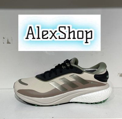 艾力克斯 ADIDAS SUPERNOVA GORE-TEX 男女 HP3386 奶茶咖啡綠 防水慢跑鞋 X5