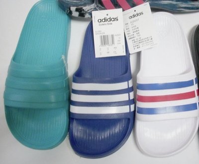(請詢問現貨 )ADIDAS 拖鞋 愛迪達 一體成形 白/藍紅4~13號 藍綠 剩6號 號 男女