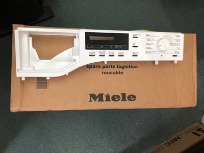 德國代購 Miele WKB120洗衣機中文面版/WKH120洗衣機中文面版，若是英文或德文面版可以購買此零件更換。