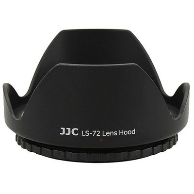 JJC 72mm遮光罩 通用螺口遮光罩 花瓣形 尼康D7200 D7100單眼相機AF-S 18-200mm