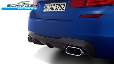 【樂駒】AC Schnitzer BMW 5er F10 M5 後下巴 碳纖維 carbon 輕量化 空力 外觀 套件