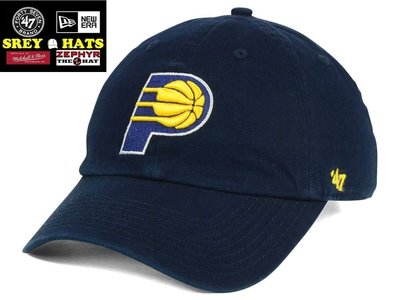 [SREY帽屋]預購＊47 Brand CLEAN UP NBA 印地安那溜馬 經典LOGO 美國純正購入 棒球帽 老帽