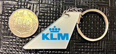 RBF現貨  KLM Acrylic KEY CHAIN 鑰匙圈 K200-KL