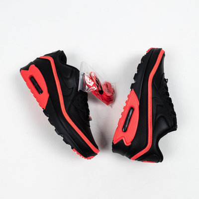 UNDEFEATED X NIKE AIR MAX 90 黑紅 休閒運動鞋 男女鞋 CJ7197-003【ADIDAS x NIKE】