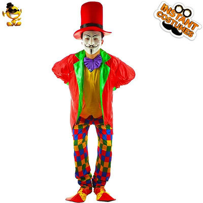 萬圣節成人大男款魔術師小丑角色扮演派對服裝cosplay演出舞臺裝