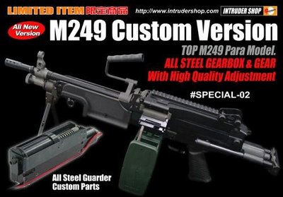 【BCS武器空間】警星 TOP M249 客製化機槍-SPECIAL-02