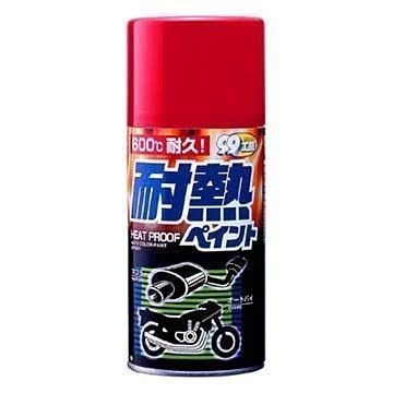 【Shich上大莊】 日本原裝進口 SOFT 99 耐熱噴漆 (黑色)