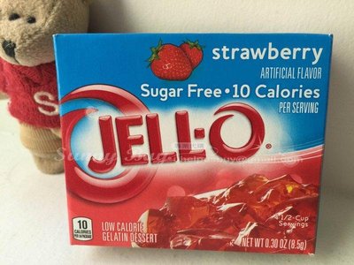【Sunny Buy】◎現貨◎美國 Jell-O果凍粉 無糖 草莓口味 果凍粉 8.5g/盒