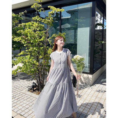 日本CLASSICAL ELF品牌 🌸360度都好美!春款日式蛋糕襯衫裙
