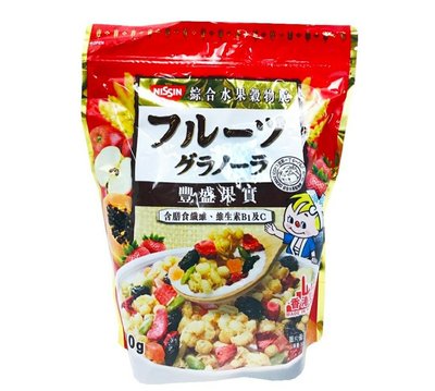NISSIN 日清 水果早餐麥片/1包/500g
