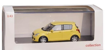 【熱賣精選】汽車模型 車模 收藏模型1/43 鈴木雨燕 Suzuki Swift Sunyork&MC 合金汽車模型