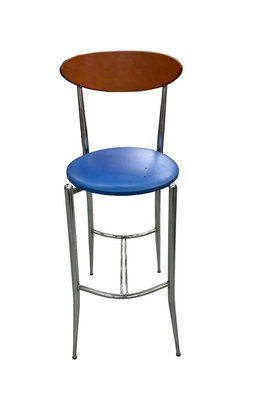 宏品全新二手家具電器F51872*藍色高腳吧台椅*會議桌 OA辦公桌椅 辦公鐵櫃 活動櫃 理想櫃 隔間屏風 規劃 中古傢俱 滿千送百豐富喜悅 洗衣機 電視 沙發