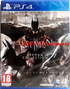 全新正版原裝PS4游戲光盤 蝙蝠俠 阿卡姆騎士合集 歐版英文 未拆『三夏潮玩客』