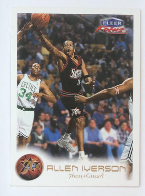 NBA 2000 Fleer Focus ALLEN IVERSON #18