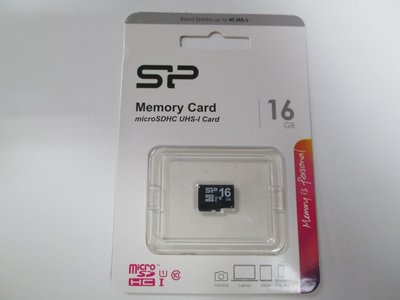 廣穎SP 16GB Micro SDHC UHS-1 C10 Card