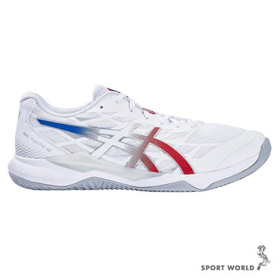 Asics 亞瑟士 男鞋 女鞋 排球鞋 寬楦 GEL-TACTIC 12 白【運動世界】1073A071-100