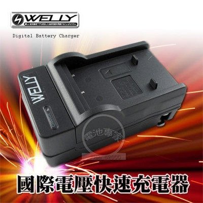 威力家 WELLY Sanyo DB-L10 國際電壓快速充電器