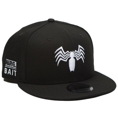 BEETLE BAIT X VENOM 猛毒 毒液 毒蜘蛛 NEW ERA 漫威 棒球帽 後扣帽 SNAPBACK 黑