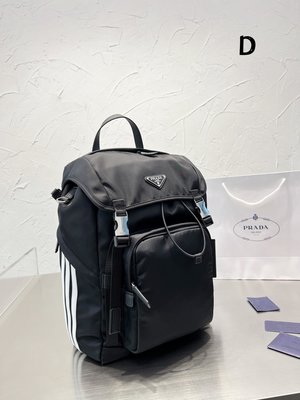 現貨PRADA × Adidas 聯名包 雙肩包 後背包 書包 旅行包 黑色 42*27公分 現貨明星同款熱銷