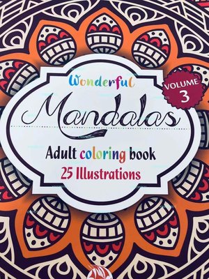 匯利現貨 Wonderful Mandalas 3 - Adult coloring book 英文原版