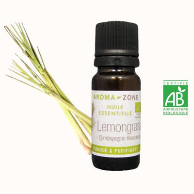 【 有機 檸檬香茅 檸檬草 精油 】 AROMA-ZONE 10-30ML Lemongrass BIO