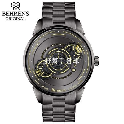 現貨熱銷-手錶配件 錶帶 手錶 貝倫斯星際航行者系列手表男機械男士手表國潮個性男表高檔腕表