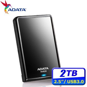 《SUNLINK》ADATA威剛 2T 2TB HV620S 2.5吋 外接式硬碟 隨身硬碟 華麗外放 專業內藏