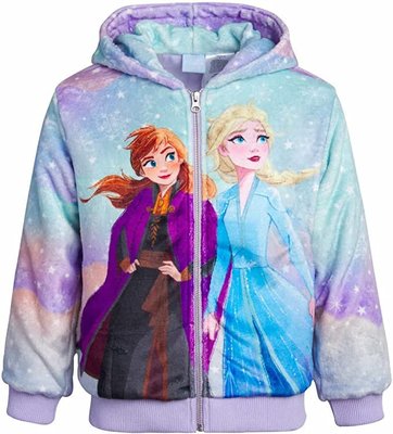 正品 冰雪奇緣 拉鍊 外套  好市多 現貨 卡通人物兒童 Frozen Elsa 艾莎公主 艾爾莎 愛爾莎 Anna安娜