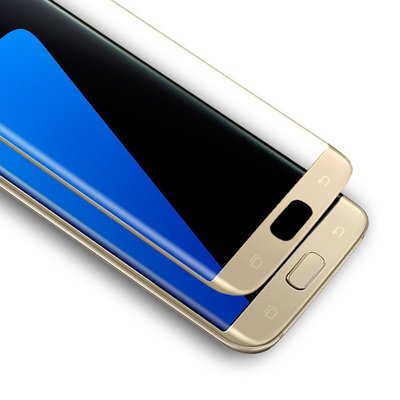 三星s7edge鋼化膜硬s7全屏覆蓋抗藍光galaxy曲面高清玻璃貼膜s7edge手機膜g9350全包邊防摔指紋前后保護