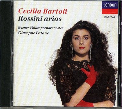 【黑妹音樂盒】Cecilia Bartoli--Rossini Arias----二手CD