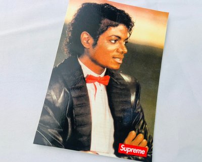 【HOMIEZ】SUPREME Michael Jackson Sticker【SUPSK017】麥可傑克森 防水貼紙