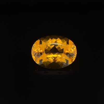天然金黃綠柱石(Golden Beryl)裸石37.67ct [基隆克拉多色石Y拍]