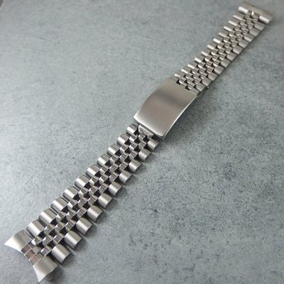 【錶帶家】『嚴選代用』勞力士 Rolex 16234 16014 20mm 五珠兩邊實心不銹鋼表帶鋼帶 插銷調整長度