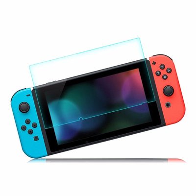 [龍龍3C] 任天堂 Nintendo Switch 鋼化膜 玻璃貼 保護貼 9H 滿版 抗藍光 霧面 亮面 全屏