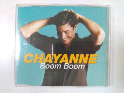 昀嫣音樂(CD42)  CHAYANNE BOOM BOOM Sony Music 2000年 奧地利壓片 片況如圖