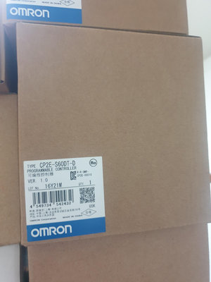 OMRON PLC CP2E-S60DT-D Ver.1.0 盒裝新品