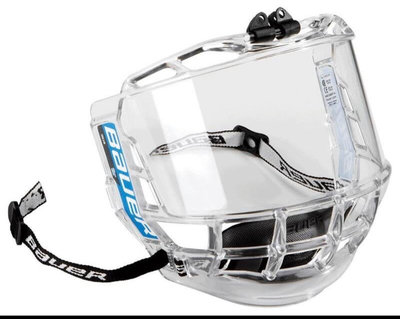 曲棍球 面罩 冰球護目鏡 Bauer冰球玻璃面罩頭盔護目鏡