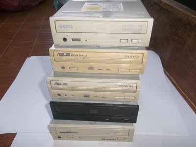 華碩,ASUA,BENQ,CD-RW,燒錄機,52X32X52,共7台