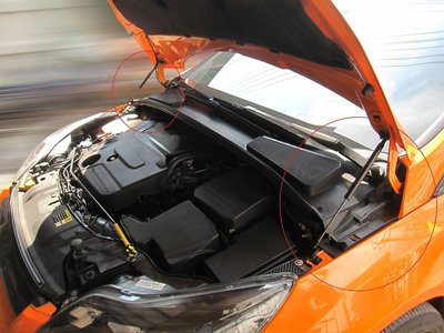 [翌迪]車身部品 FORD / NEW FOCUS 2013+ 引擎蓋 氮氣頂桿 . 撐桿