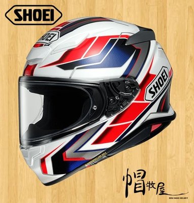 【帽牧屋】日本 SHOEI Z8 PROLOGUE TC-10 全罩式安全帽 輕量 小帽體 透氣 白/藍