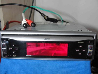 典藏專區"JVC"傑偉士牌KD-LH915"SD卡/MP3高音質多變色主機/特惠品中/50W*4//日本品牌 印尼製