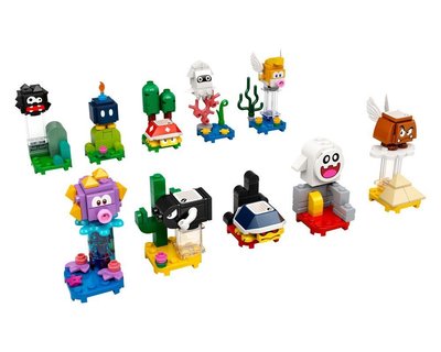 現貨  樂高  LEGO  71361 Mario 瑪利歐系列 利歐 人偶包 一套10隻  全新僅拆袋確認  原廠貨