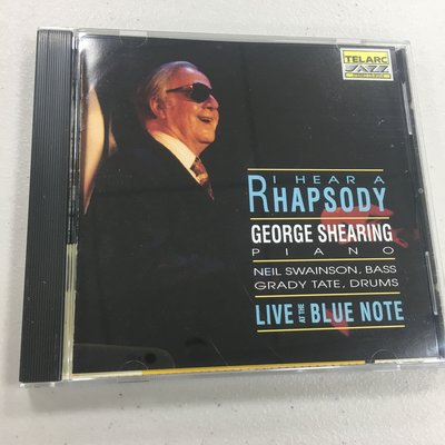 即興狂想 / George Shearing 喬治．謝林  鋼琴 / 極新收藏 爵士 CD 上揚唱片總代理