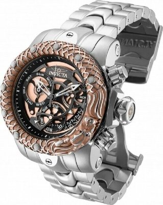《大男人》新款Invicta  VENOM#500龍王瑞士大錶徑50MM個性潛水錶，僅有一只(本賣場全現貨)