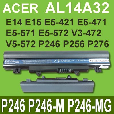 保三 ACER AL14A32 原廠電池 E5-471PG E5-511 E5-511G E5-511P E5-521