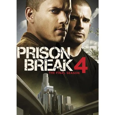 洪興影音 BD藍光電視劇 越獄4 Prison Break 4 2008 6碟盒裝 藍光BD光碟 超高清1080P 歐美影片