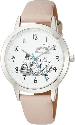 日本正版 Fieldwork 慕敏 嚕嚕米 MOC002-1 手錶 女錶 皮革錶帶 日本代購