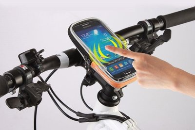 【PASS】ROSWHEEL 樂炫11363 自行車可觸控手機包 手機袋 龍頭包 車把包 車管包 單車 車包 腳踏車